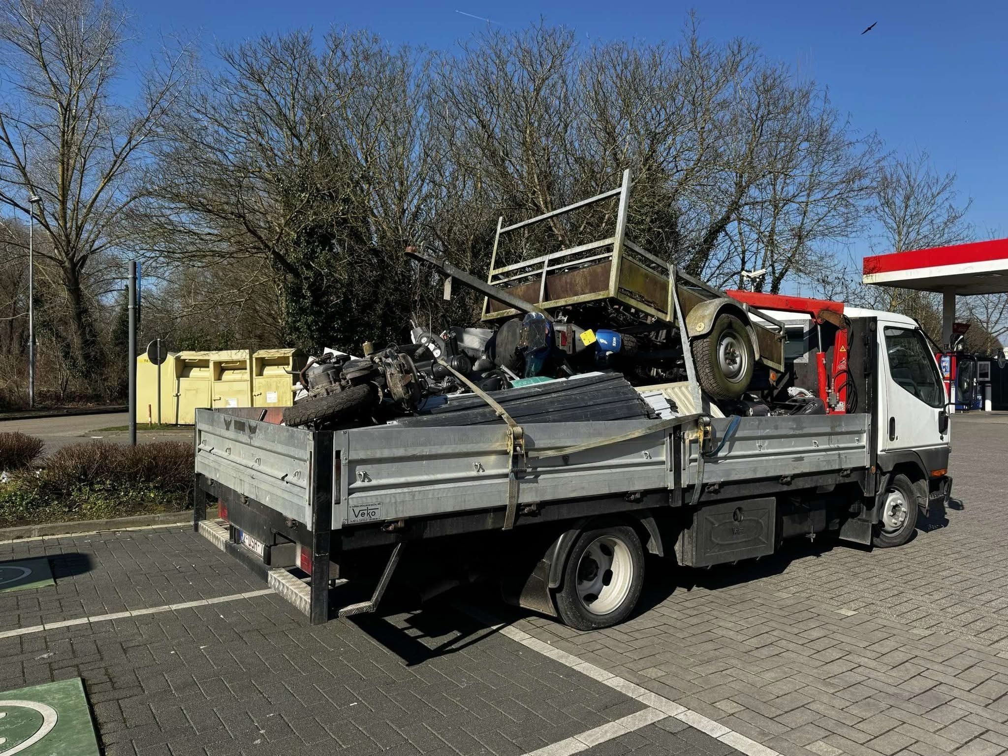 Voor afbraak - kleine constructie KSRecycling gratis afbraakwerken België