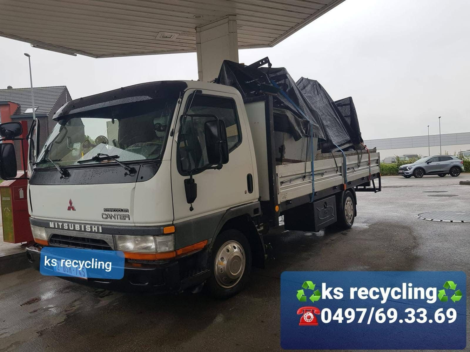 Professioneel autotransport voor gratis autowrakken ophaling KSRecycling België